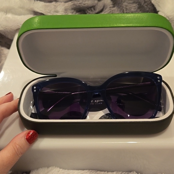 Kate Spade Pella Blue Sunglasses Brand New In Case main image 6
